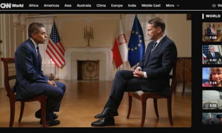 Sikorski: „Trump kocha zwycięzców”, dlatego stawia na Ukrainę, bo Rosja to „papierowy tygrys”