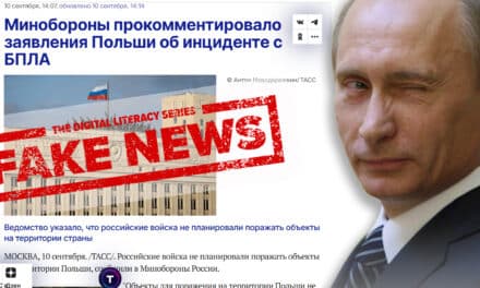 Uwaga na dezinformację w związku z naruszeniem polskiej przestrzeni powietrznej przez drony