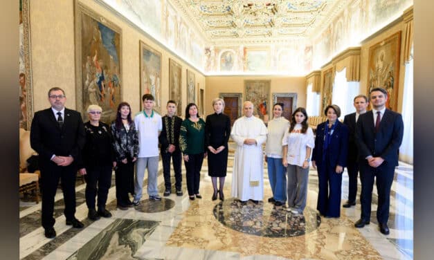 Byli siłą uprowadzeni do Rosji. Teraz mogli się spotkać z Papieżem
