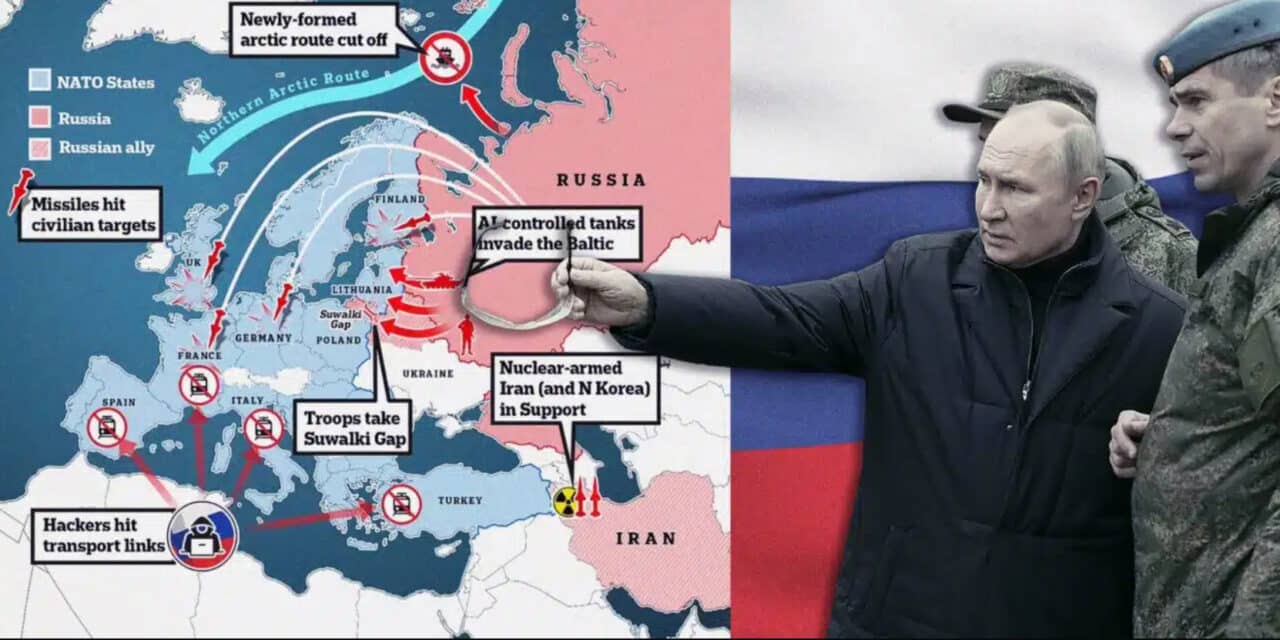 Szef NATO: Rosja przygotowuje się do agresji na Europę. Musimy być gotowi na wojnę na ogromną skalę