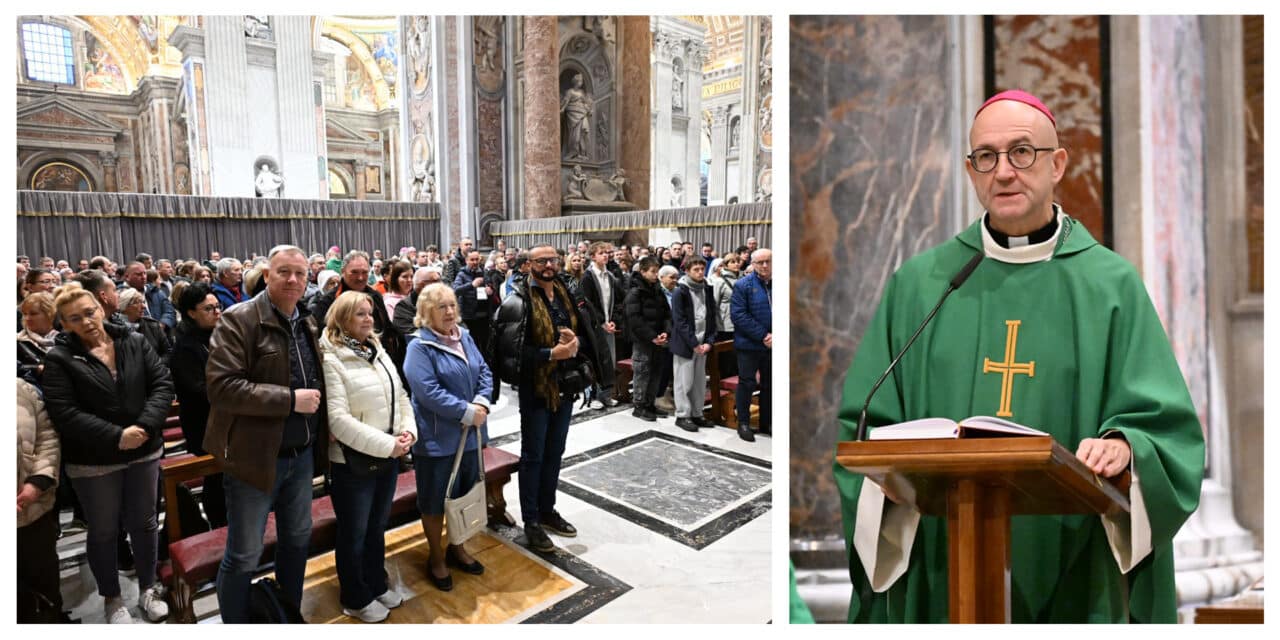 Abp Galbas: św. Jan Paweł II postawił Chrystusa na świeczniku swojego życia