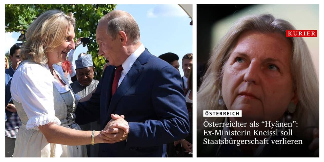 Tańczyła z Putinem. Teraz żegna się z austriackim obywatelstwem