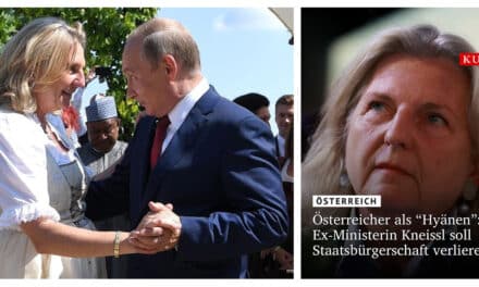 Tańczyła z Putinem. Teraz żegna się z austriackim obywatelstwem