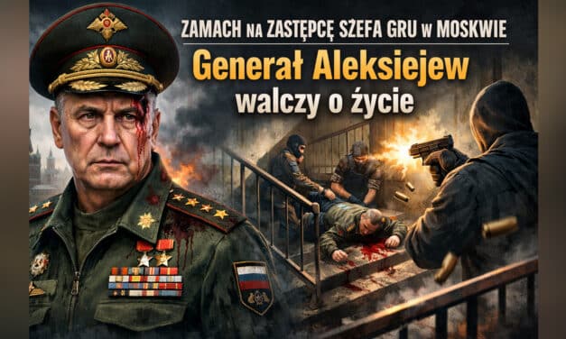 Zamach na zastępcę szefa rosyjskiego GRU w Moskwie. Generał Władimir Ałeksiejew walczy o życie