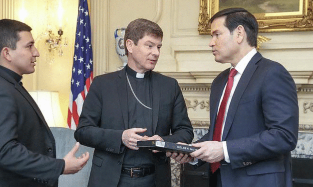 Ordynariusz diecezji kijowsko-żytomierskiej spotkał się z sekretarzem stanu USA Markiem Rubio