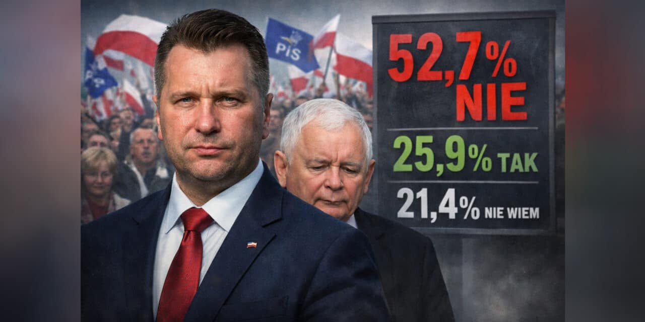 Czarny wybór Kaczyńskiego: większość Polaków odrzuca efekt Czarnka, PiS ryzykuje utratę centrum i szkodzi bezpieczeństwu rodaków na Ukrainie