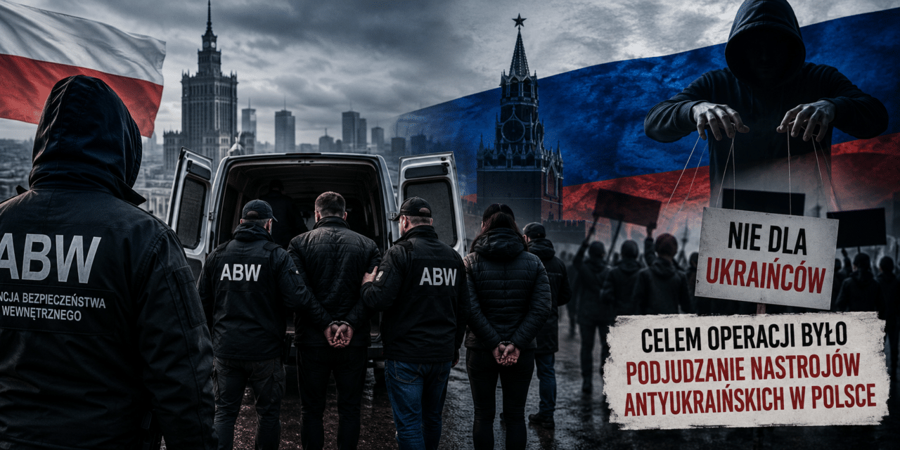 ABW rozbiła rosyjską operację. Celem było podjudzanie nastrojów antyukraińskich