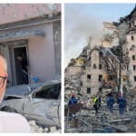 Kijów: nuncjusz modlił się na gruzach, o nawrócenie Rosji