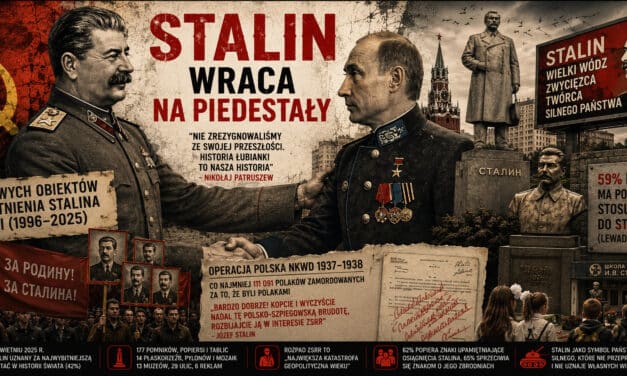 Stalin wraca na piedestał. Rosja gloryfikuje dyktatora odpowiedzialnego za terror i ludobójstwo Polaków