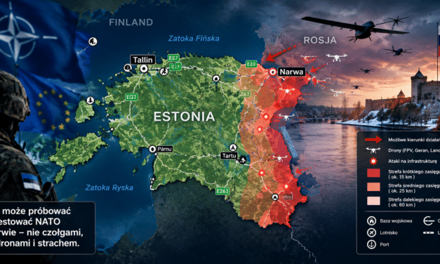 ISW: Rosja może przetestować NATO w Narwie: Kreml chce złamać sojusz nie czołgami, lecz dronami i strachem