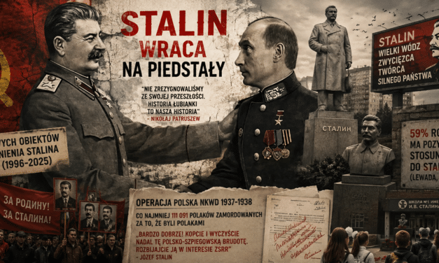 Stalin wraca na piedestał. Rosja gloryfikuje dyktatora odpowiedzialnego za terror i ludobójstwo Polaków